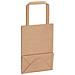 Sacchetti di Carta 50 pz con Manici Marrone 15x8x21 cm - Foto miniatura 9