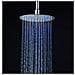 Soffione Doccia Ultraslim Tondo Con Led Cromoterapia Acciaio Inox D30 Cm Vegas - Satinato - Foto miniatura 2