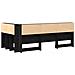 Testata contenitore Rovere nero 75 cm Legno multistrato - Foto miniatura 7