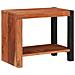 Libreria Marrone, Nero 50 x 30 x 40 cm Legno di Acacia Massello - Foto miniatura 3