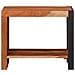 Libreria Marrone, Nero 50 x 30 x 40 cm Legno di Acacia Massello - Foto miniatura 4