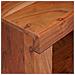 Libreria Marrone, Nero 50 x 30 x 40 cm Legno di Acacia Massello - Foto miniatura 7