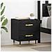 Armadio da Notte 2 pcs Rovere nero 40 x 35 x 47,5 cm - Foto miniatura 2