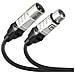 Cavo Xlr Per Microfono Live - Cavo Microfono Maschio-femmina Per Mixer, Amplificatore, Altoparlante Silver 1,5 Milioni - Foto miniatura 2