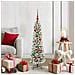 Albero di Natale artificiale con 150 LED Bianco 120 cm - Foto miniatura 2