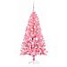 Albero di Natale con 150 LED con supporto Rosa 150 cm PVC - Foto miniatura 4