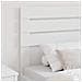 Testiera con testiera Bianco 100 cm Legno multistrato - Foto miniatura 3