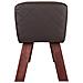 Sgabello Imbottito Marrone 72x30x47h - Foto miniatura 4