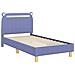 Struttura letto bambini con testata Blu jeans 80 x 160 cm - Foto miniatura 4