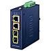 IP30 Compact size 2-Port IGTP-2205AT convertitore multimediale di rete Blu - Foto miniatura 1