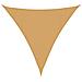 Vela Parasole 160 g /m² Triangolare Sabbia 4,5x4,5x4,5 m in HDPE - Foto miniatura 1