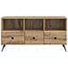 Mobile TV con cassetto Rovere Artigianale 102 x 34,5 x 50 cm - Foto miniatura 4