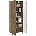 Set di armadi 2 pcs 66 x 34,5 x 89,5 cm Legno ingegnerizzato - Foto miniatura 2