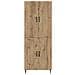 Set di armadi 2 pcs 66 x 34,5 x 89,5 cm Legno ingegnerizzato - Foto miniatura 4
