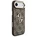 Custodia Per Iphone Air Marrone Con Logo Dorato Guess - Foto miniatura 3