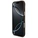 Custodia Per Iphone Air Marrone Con Logo Dorato Guess - Foto miniatura 4