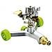 Irrigatore su Base 1000 Litri / H, Pressione da 3 Ba Cromato - Foto miniatura 3