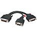 Cavo Splitter DVI-I / VGA & DVI-D Dual Link, nero - Foto miniatura 1