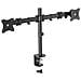 Supporto Da Tavolo Per Due Schermi Led / Lcd Con Morsa - Foto miniatura 1