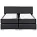 Letto Boxspring In Pelle Nera 180 X 200 Cm President - Foto miniatura 27