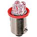 Cp. de 24v 4 Led Rosso Ba9s - Foto miniatura 5