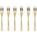 Confezione Regalo 6 Forchette Dolce Taste Pvd Gold - Foto miniatura 1