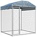 Canile Da Esterno Con Tetto 2x2x2,1 M - Foto miniatura 1
