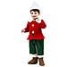 Costume Pinocchio Prima Infanzia Taglia 13/18 Mesi Vestito Carnevale - Foto miniatura 1