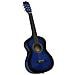 Chitarra Classica Principianti e Bambini con Custodia Blu 1/2 34"" - Foto miniatura 2