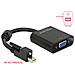 62641 0.25m Mini DisplayPort VGA (D-Sub) Nero cavo e adattatore video - Foto miniatura 1
