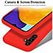 Custodia Compatibile Con Samsung Galaxy A13 5g In Liquid Rosso - Coperchio Protettivo In Silicone Tpu Flessibile - Foto miniatura 4