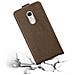 Custodia Compatibile Con Xiaomi Redmi Note 4 In Bruno Caffè - Coperchio Protettivo In Design Flip Con Chiusura Magnetica - Foto miniatura 5