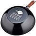 Carbono Wok Induzione 24cm Acciaio Al Carbonio, 3 Strati Titanio Antiaderente Senza Pfoa Antracite - Foto miniatura 4