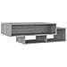 Tavolino Da Salotto Grigio Sonoma 105x55x32cm Legno Multistrato - Foto miniatura 2