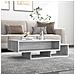 Tavolino Da Salotto Grigio Sonoma 105x55x32cm Legno Multistrato - Foto miniatura 1