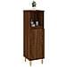 Armadietto Bagno Rovere Marrone 30x30x100 Cm Legno Multistrato - Foto miniatura 9