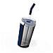 6015.20 Tazza Da Viaggio 450 ml Blu Acciaio Inox - Foto miniatura 3