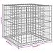 Cesto Gabbione Argento 70x70x65 Cm Ferro Zincato - Foto miniatura 5
