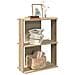 Libreria 3 Ripiani Rovere Sonoma 60x30x80 Cm Legno Multistrato - Foto miniatura 1
