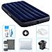 Set Materassino Gonfiabile - 191x99x25 Cm - Blu - Include Accessori Coordinati Cb10 - Foto miniatura 1
