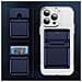 Portafoglio Porta Carte Magnetico Con Supporto Per Telefono Blue - Foto miniatura 5