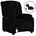 Poltrona Reclinabile Elettrica Nera in Similpelle - Foto miniatura 1