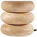 Lampada Da Tavolo Betwa Legno Di Mango Marrone Chiaro - Foto miniatura 5