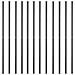 Pali per Recinzione 12 pcs Grigio 160 cm - Foto miniatura 3