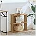 Libreria a 3 Ripiani Rovere Artigianale 60x30x60 cm - Foto miniatura 3