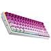Tastiera Meccanica Cablata A 68 Tasti Con Illuminazione Mista - Rosa Gradiente Con Switch Blu - Foto miniatura 1