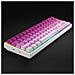 Tastiera Meccanica Cablata A 68 Tasti Con Illuminazione Mista - Rosa Gradiente Con Switch Blu - Foto miniatura 3