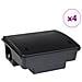Trappole per Topi 4 pz Nere 23x19x9,5 cm - Foto miniatura 1