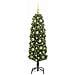 Albero di Natale artificiale con 150 LED Verde 120 cm - Foto miniatura 3