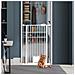 Bettacare Cancelletto Per Animali Con Gattaiola Bloccabile, 113.8cm - 121.4cm, Bianco, Altezza Di 104cm - Foto miniatura 3
